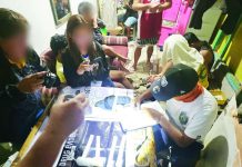 Operatives of the Estancia Municipal Police Station inventory approximately 230 grams of suspected shabu valued at around P1.6 million seized in a buy-bust operation in Purok Paghidaet, Barangay Poblacion Zone 2, Estancia, Iloilo on Sept. 1, 2026. Four suspects were arrested while three others were able to escape. IPPO PHOTO
