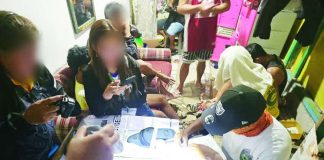 Operatives of the Estancia Municipal Police Station inventory approximately 230 grams of suspected shabu valued at around P1.6 million seized in a buy-bust operation in Purok Paghidaet, Barangay Poblacion Zone 2, Estancia, Iloilo on Sept. 1, 2026. Four suspects were arrested while three others were able to escape. IPPO PHOTO