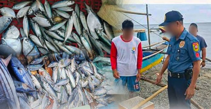 illegal fishing Photo courtesy of the PNP Police Regional Office 6