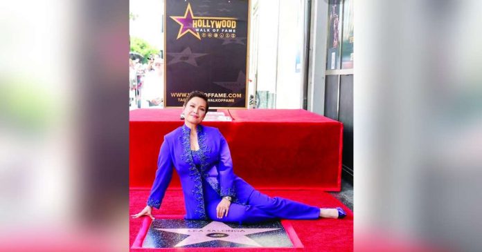 Lea Salonga attends a ceremony unveiling her star on the Hollywood Walk of Fame in Los Angeles on September 4, 2026. @MSLEASALONGA/INSTAGRAM PHOTO