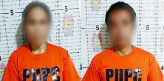 Live-in partners “Jen” and “Noli” were caught with around ₱816,000 worth of suspected shabu on Sept. 3 in an anti-illegal drugs operation in Barangay Tanza, City Proper in Iloilo City. REGIONAL POLICE DRUG ENFORCEMENT UNIT 6 PHOTOS