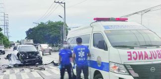 Personnel of the Iloilo City Emergency Response (ICER) responds to a vehicular accident in this updated file photo. As its name implies, ICER responds to emergency situations. It operates round the clock. PHOTO FROM ILOILO CITY EMERGENCY RESPONDERS - ICER AND USAR FACEBOOK PAGE