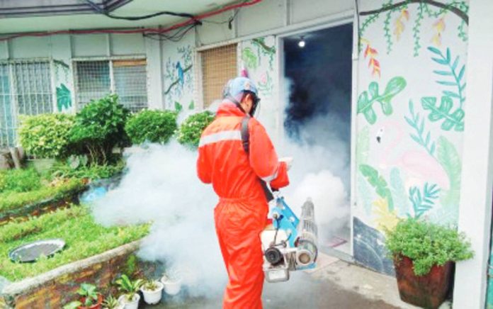 negros_dengue_copy_resized The Bacolod City Health Office conducts fogging inside a public school campus in this file photo as part of the measures to fight dengue. Bacolod logged 666 dengue cases as of Morbidity Week 36, covering Sept. 6 to 12, 2026. PHOTO COURTESY OF BACOLOD CITY HEALTH OFFICE