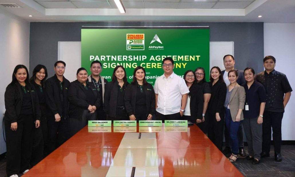 The Palawan Group of Companies and AltPayNet teams during the MOA signing event, united by a shared commitment to delivering meaningful financial solutions for Filipinos.