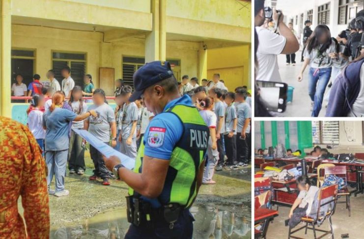 NO MORE FEAR; WV schools shift to trauma-informed exercises; simulated gunfire, weapons, assailants dropped Students of Pavia National High School in Pavia, Iloilo participate in step-by-step emergency walkthroughs, assisted by the Philippine National Police, Special Weapons and Tactics, Bureau of Fire Protection, local government unit, and public health agencies, on Thursday, Sept. 3, 2026. The activity was part of the Department of Education’s National Simultaneous School Safety Drill across Western Visayas, which replaced realistic active-attack scenarios with trauma-informed exercises. ALLEN ANIMAS/PN