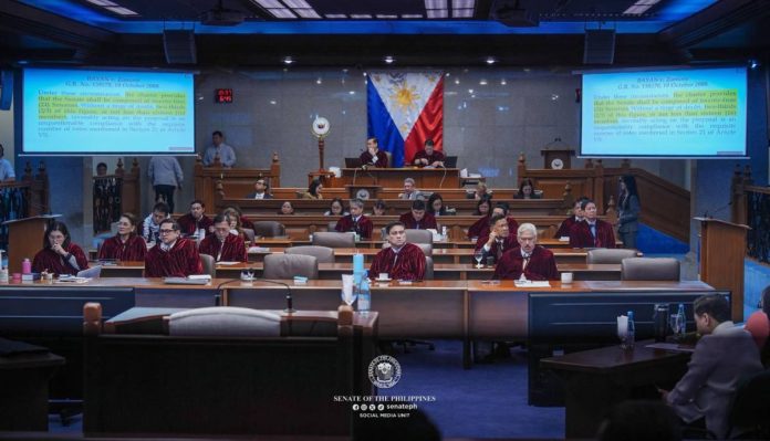 senate impeachment court Photo courtesy of Joseph Vidal/Senate Social Media Unit