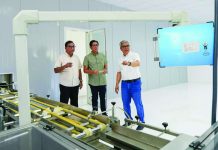 Marcos eyes expanding healthy snack processing plant operations in PH President Ferdinand R. Marcos Jr. (center), accompanied by Department of Science and Technology Secretary Renato U. Solidum Jr., inspects the facilities of Nutridense Food Manufacturing Corporation, a government-assisted private company that grew from a micro, small, and medium enterprise into a model of technology-driven food manufacturing in Pangasinan, on Sept. 17, 2026. PRESIDENTIAL COMMUNICATIONS OFFICE PHOTO