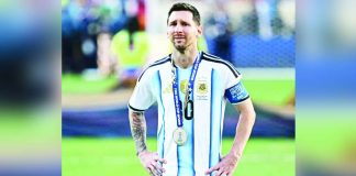 Lionel Messi has ended his two-decade international career with Argentina as the national team’s all-time leading scorer, most-capped player and a FIFA World Cup champion. AP