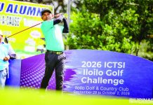 Ababa fires bogey-free 67, grabs Iloilo golf lead Jhonnel Ababa battles gusty conditions on his way to a bogey-free three-under-par 67 and the opening-round lead in the ICTSI Iloilo Golf Challenge at the Iloilo Golf and Country Club. ICTSI PHOTO