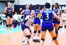 Adamson University Lady Falcons remain unbeaten in the 2026 V-League Collegiate Challenge after defeating College of Saint Benilde in four sets to move within one victory of a semifinal berth. V-LEAGUE