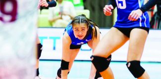 Mhicaela Belen spearheaded Alas Pilipinas Women’s offense with 18 points in their straight-set victory over Hong Kong, China to secure ninth place in the 2026 Asian Games women’s volleyball competition. POC MEDIA POOL