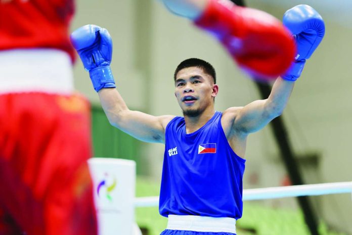 sports_Carlos_compressed_resized Carlo Paalam is vying for the 2026 Asian Games men's boxing -55 kilogram gold against Japan's Rui Yamaguchi. POC MEDIA POOL