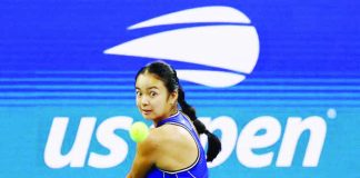 Alexandra Eala dispatches American qualifier Mary Stoiana in straight sets to advance to the second round of the 2026 US Open at Louis Armstrong Stadium in New York. REUTERS
