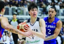 Cone takes blame for Gilas’ Korea debacle Gilas Pilipinas’ Sedrick Barefield defends South Korea’s Lee Hyun-joong during their friendly game on Sunday. NAVER SPORTS