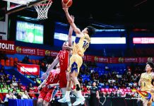 JRU returns to NCAA win column with route of Luceum Jose Rizal University Heavy Bombers’ Lawrence Mangubat attacks the defense for a layup. NCAA