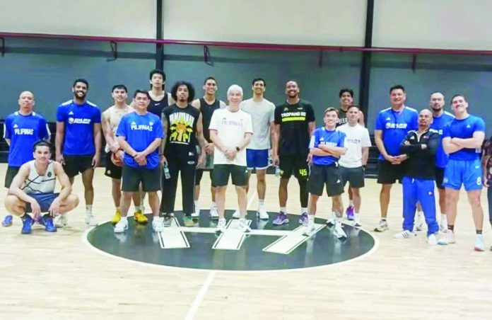 sports_PBA_copy_compressed_resized The Asian Games-bound Gilas Pilipinas during one of its training sessions. PHOTO COURTESY OF HOOPS HAVEN