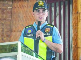 SCHOOL SECURITY OVERHAUL; PRO-6 seeks emergency protocol, clear bags, drills amid campus threats Police Regional Office 6 (PRO-6) director Police Brig. Gen. Randulf Tuaño is calling on schools across Western Visayas to adopt the “get out, lock out, call out” emergency protocol to react quickly to shooting incidents and other threats. He stresses that the protocol should become familiar to everyone in schools rather than remain the responsibility solely of administrators and security personnel. PRO-6 PHOTO