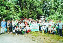 MORE Power employees plant 500 narra tree saplings in Agony Hill, Alimodian
