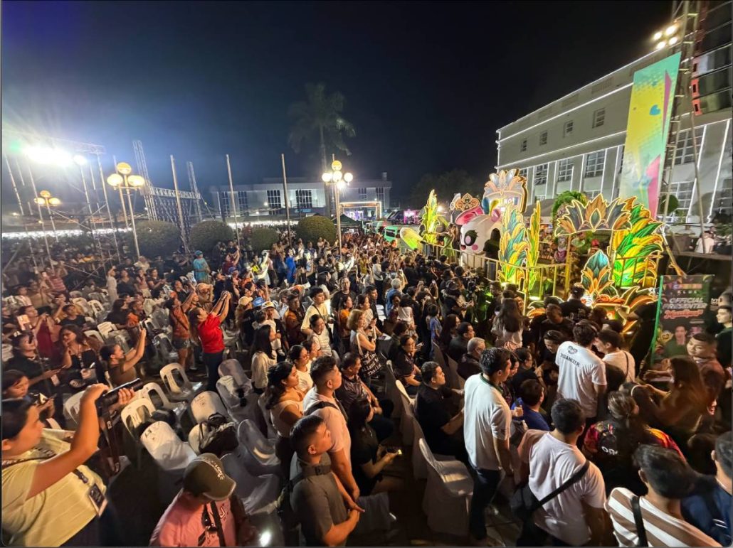 Crowds gathered at the BCGC grounds on Oct. 16 for the MassKara Electric Float parade. Casino Plus brand advocate

Zeinab Harake Parks greeted hundreds of cheering spectators.