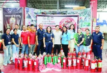 The Bacolod City Fire Station strengthens fire preparedness in 16 identified Red Zone barangays through the turnover of fire safety equipment donated by private-sector partners on October 6. BFP-BACOLOD PHOTO