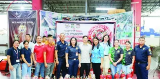 The Bacolod City Fire Station strengthens fire preparedness in 16 identified Red Zone barangays through the turnover of fire safety equipment donated by private-sector partners on October 6. BFP-BACOLOD PHOTO
