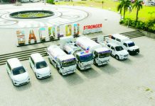 The seven newly acquired vehicles of the Bacolod City Government are lined up at the Bacolod City Government Center grounds following their blessing ceremony on October 26, 2026. The units will support emergency response, environmental management, public employment services and other city government operations. BCCO-PIO PHOTO