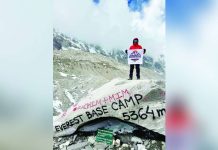 Capisnon makes history with Everest Base Camp trek, Island Peak summit Capisnon mountaineer Ace Ar B. Dapat stands at Everest Base Camp in Nepal on October 4, 2026, after seven days of trekking through the rugged Khumbu region. Five days later, Dapat reached the 6,189-meter summit of Island Peak, marking a milestone for the 37-year-old climber from Pontevedra, Capiz. PHOTO COURTESY OF ACE AR B. DAPAT FB