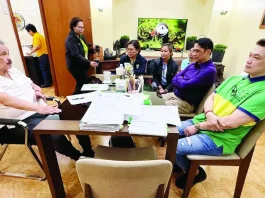 DOH allocates P100M initial fund for 100-bed Capiz General Hospital in Pontevedra Capiz Gov. Fredenil H. Castro leads a high-level strategic planning session with DOH Western Visayas officials and provincial health officials on the proposed 100-bed Capiz General Hospital in Pontevedra. RMN ROXAS PHOTO