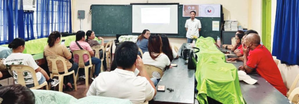 The Head of Department of Foreign Affairs – Consular Office Bacolod, John Dan Elijah S. Fajardo, addresses common passport concerns during the focus group discussion. PHOTO FROM CO BACOLOD