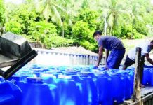 DTI warns vs hoarding, overpricing of bottled water, drums The Department of Trade and Industry will closely monitor the prices of bottled water, plastic drums and other water containers as the government braces for the impact of a super El Niño. PNA FILE PHOTO