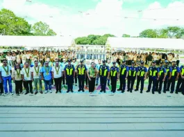 Guimaras hailed for anti-loose firearms campaign Guimaras Gov. Ma. Lucille Nava joins PRO-6 Regional Director PBGen Randulf Tuaño, other Guimaras public officials and PRO-6 personnel during the recognition of the province for its support and community participation in Project R.T.T. 3389, which resulted in the voluntary surrender of 101 undocumented firearms. PROVINCE OF GUIMARAS FB PHOTO