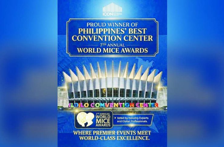 The Iloilo Convention Center was named the Philippines' Best Convention Center for the second consecutive year at the 7th Annual World MICE Awards on October 12, 2026. ILOILO CONVENTION CENTER PHOTO