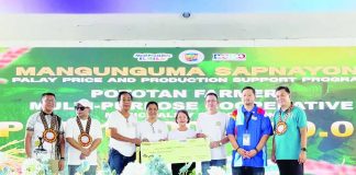 Representatives of the Pototan Farmers Multi-Purpose Cooperative receive a ceremonial P15-million loan assistance check during the culmination of the 2026 Provincial Cooperative Month celebration in Carles, Iloilo on Oct. 23. The cooperative is among seven beneficiaries of the Iloilo Provincial Government’s P75-million loan assistance program aimed at strengthening agricultural production, play trading, and local livelihoods. The ceremonial turnover was led by Provincial Cooperative Development Officer Atty. Arturo “Bong” Cangrejo and Carles mayor Arnold Betita II. OPCDO