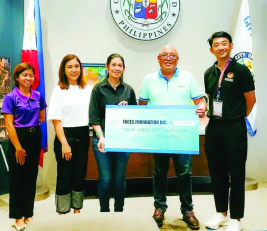 MassKara 80s Party raises P700,000 for cancer patients Bacolod City First Lady Maita Gasataya leads the turnover of the P700,000 donation to Faces Foundation Inc. on October 14, proceeds from the MassKara 80s Party and additional contributions from supporters to help cancer patients and their families in Bacolod City. BCCO-PIO PHOTO