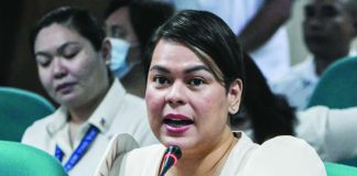 “So ano ba talaga? Bawal ba talaga magnegosyo with China kasi it's a national security risk?” asks Vice President Sara Duterte-Carpio.