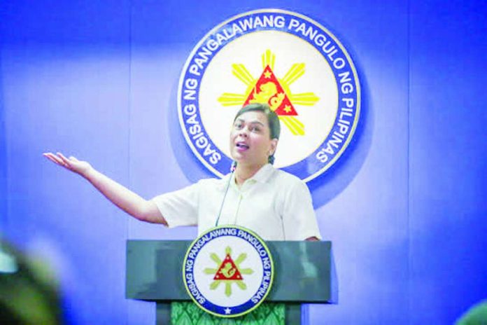 Nation_Sara_copy_compressed_resized Discussions about who might replace Vice President Sara Duterte-Carpio are premature and divert public attention from fundamental legal questions surrounding the impeachment proceedings, according to her spokesperson, Atty. Salvador Paolo Panelo Jr.