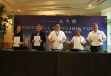 Rockwell joins Pag-IBIG Fund to offer affordable and premium home choices under Expanded 4PH ROCKWELL JOINS PAG-IBIG FUND TO EXPAND HOUSING CHOICES. Pag-IBIG Fund and Rockwell Land Corporation formalized a partnership on Tuesday (Oct. 13) in Makati City to bring more affordable and premium housing choices within reach of Filipino workers under President Ferdinand R. Marcos Jr.’s Expanded 4PH Program. The partnership covers Rockwell’s affordable housing developments, with accreditation also being pursued for additional residential properties, including its upscale developments. Qualified homebuyers can benefit from Pag-IBIG Fund’s subsidized 3% interest rate under Expanded 4PH, promotional rates of 4.5% and 5.75%, and housing loans of up to ₱10 million for each qualified borrower. In photo (from left): Rockwell Land President and COO Valerie L. Soliven; Rockwell Land Chairman and CEO Nestor J. Padilla; Department of Human Settlements and Urban Development (DHSUD) Secretary and Pag-IBIG Fund Board Chairman Jose Ramon P. Aliling; Pag-IBIG Fund CEO Marilene C. Acosta; and Pag-IBIG Fund Deputy CEO Alexander Hilario G. Aguilar.