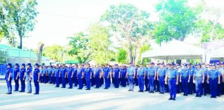 A total of 3,119 police officers and force multipliers of the Police Regional Office-Negros Island Region (PRO-NIR) will be deployed from October 30 to November 3 across Negros Occidental, Negros Oriental and Siquijor to ensure public safety and maintain peace and order during the observance of All Saints’ Day and All Souls’ Day. PRO-NIR PHOTO