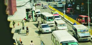 PUV modernization faces funding hurdle; Only P176M of P1.76B budget request OK’d Traditional and modern public utility vehicles share a busy street in downtown Iloilo City. Facing a massive P1.584B budget cut, the Department of Transportation's transport modernization plan leaves local drivers and small operators deeply concerned about their livelihoods and financial survival. ALLEN ANIMAS/PN