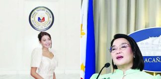 Palace Press Officer Claire Castro (right) says Zofia Canlas (left), the new commissioner of the Presidential Commission for the Urban Poor, is familiar with the agency’s mandate, despite concerns raised over her Biology degree and relatively short time working since graduating from college just two years ago.