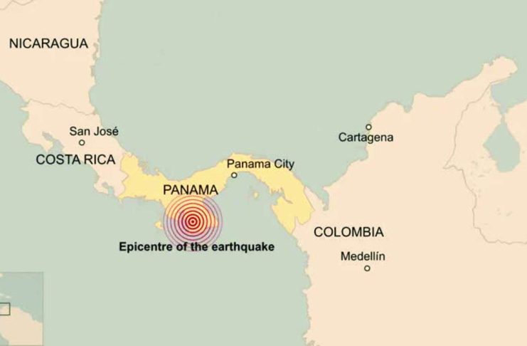 Powerful magnitude 7.7 earthquake hits Panama, damaging buildings
