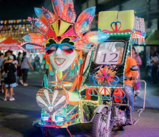 Tricycle drivers parade their creatively decorated vehicles during the TRISIKAT competition at TODA Day 2026, transforming everyday modes of transportation into colorful displays of artistry and community pride. CHRISTOPHER MALLO PHOTO