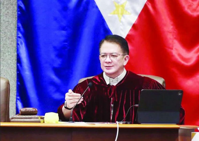In his ruling on Tuesday, Oct. 13, Presiding Officer Francis Escudero said Articles of Impeachment I, III, and IV were no longer pending adjudication following their withdrawal by the House prosecution panel. As a result, the prosecution, Vice Pesident Sara Duterte-Carpio, their respective counsels, and witnesses may publicly address, explain, and respond to matters covered by the withdrawn articles.