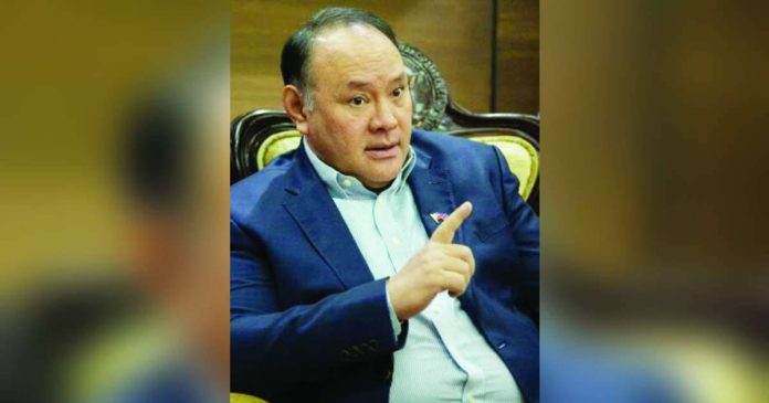 Teodoro China copy_superimposed Defense Secretary Gilberto Teodoro Jr. urges Filipinos to scrutinize political figures who continue to express support for Chinese officials despite statements and actions that he considers contrary to Philippine national interests.