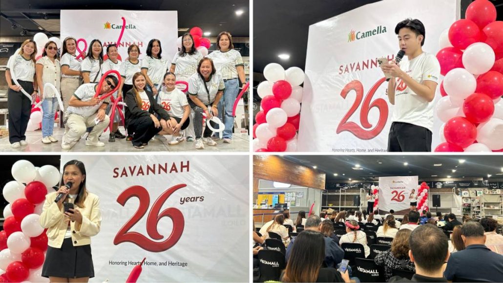 Camella Savannah at 26: Honoring Hearts, Home, and Heritage is a month-long anniversary commemoration of the relationships and traditions nurtured through nearly three decades of presence in Iloilo.