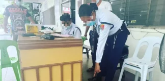 Accidental gun discharge injures 1 at Guimbal hospital Photo courtesy of Guimbal MPS