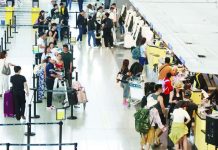 Airfare relief ahead as fuel surcharge dips Passengers process their travel documents at airport counters. Airfare costs are expected to ease slightly from Oct. 16 to 31, 2026 after the Civil Aeronautics Board lowered airline fuel surcharges to Level 16, capping domestic add-on fees at P1,535 and international fees at P12,891.29 per passenger. INQUIRER PHOTO / NINO JESUS ORBETA