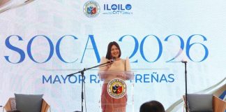 ILONGGO: SENTRO SANG PROGRESO KAG SERBISYO; Treñas reports gains, vows more people-centered governance in her 2nd SOCA A VISION FOR PROGRESS, A PROMISE OF SERVICE. Mayor Raisa Treñas delivers her 2026 State of the City Address, sharing Iloilo City’s journey, priorities, and commitment to building a future where every Ilonggo matters. ILOILO CITY PIO PHOTO