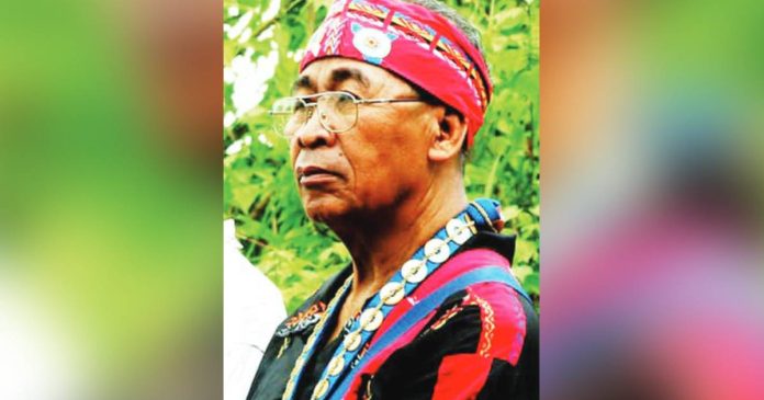Gawad Manlilikha ng Bayan awardee Federico Caballero, master chanter of the Sugidanon epics, whose voice and memory keep the story of Humadapnon alive. INFORMATION AND PUBLICATIONS OFFICE, UPV