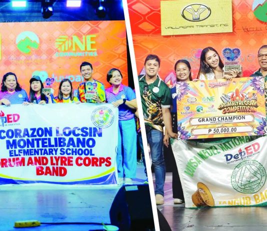 LMNHS, CLMES capture MassKara 2026 drum and lyre crowns